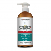 Biotone Lab Blends CBD Massage Oil 11.8 Oz