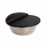 LEC Pedicure Bowl W/ Roll-Up, Footrest, Lid & Leash