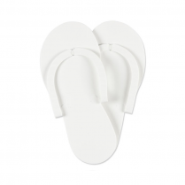 Slip Resistant Pedicure Slippers White