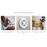 J&A Lenox LX Pedicure Chair