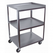Ideal Cart Utility 3 Shelf Stainless Steel