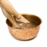 Noel Asmar Hammered Copper Pedicure Bowl