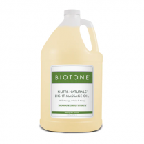 Biotone Nutri Naturals Light Massage Oil Gallon