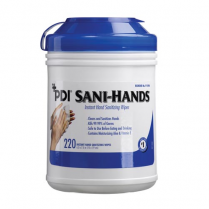 Pdi Sani Hands Instant Hand Sanitizing Wipes 220/Tub