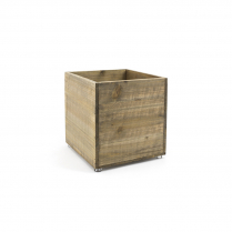 FOH Rustic Wood Cube 2/Case