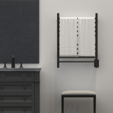 Amba Radiant Plug-In/Hardwired  Straight 10 Bar Towel Warmer