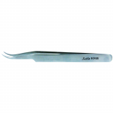 Tweezer-Satin Edge Curved Tip 4-3/4" 100% Stainless Steel