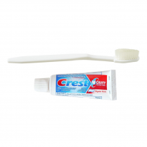 Toothbrush Kit (Includes Toothbrush & Crest Toothpaste)