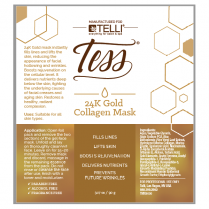 Tess 24K Gold Collagen Mask