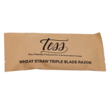 Tess Wheat Straw Triple Blade Razor