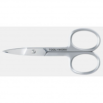 Toolworx Nail Scissor Stainless Steel Curved Blade