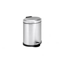 Oval Stainless Step Can