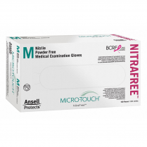 Ansell Micro Touch Pink Nitrile Gloves