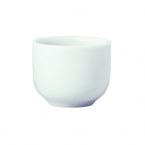 Foh White Porcelain Round Mask Cup