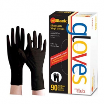 Product Club Jetblack P/F Vinyl Gloves