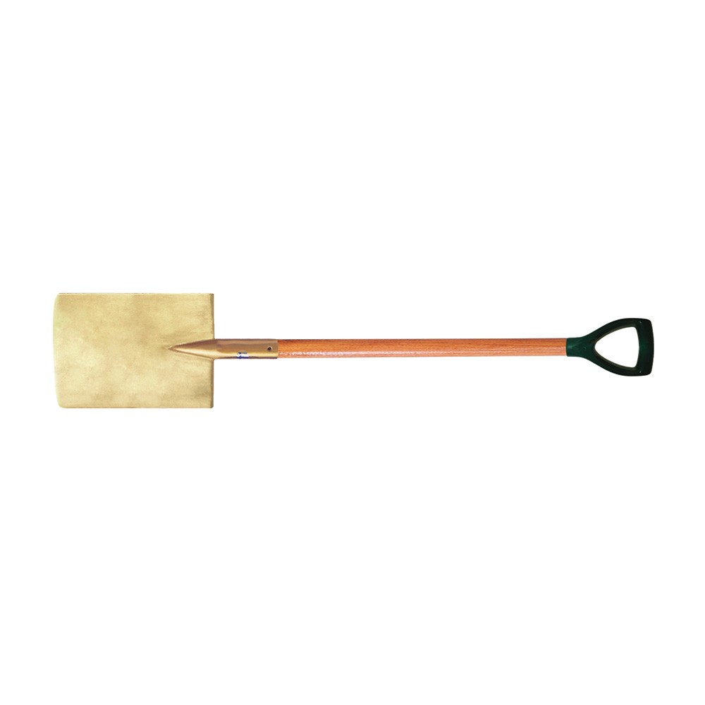 Non Sparking Edging Spade 543/4" Wooden Handle AlCu