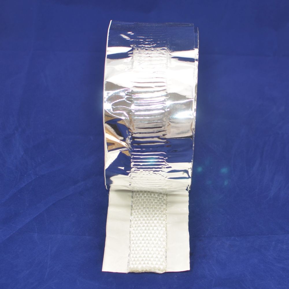 InterPurge Weld Back Aluminum Tape Roll 4" x 40' 250 AMPS