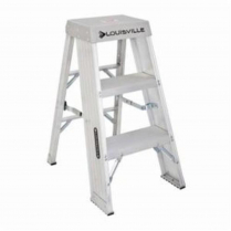 STOOL STEP 3FTOAH 300LB AL 3STEPS 14IN