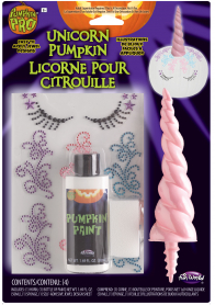 3-D Unicorn Pumpkin Kit 12/Case