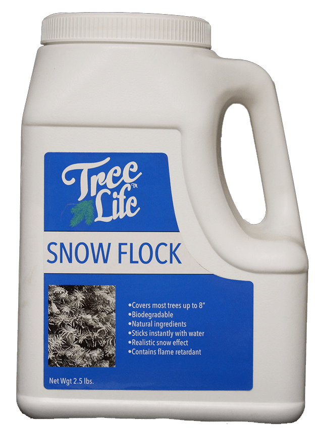 Snow Flock, 2.5 Pound Jug Kirk Company - Premium Supplier Of Christmas  Trees and Christmas Tree Products