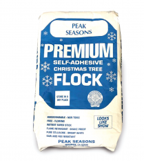 Premium Flock White 25lb Bag
