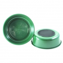 Water Bowl - 2.5 Gal Nail-On Green 25/Case