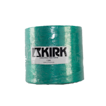 Kirk Christmas Tree Baling Twine-1250'/lb, 8 rls/cs - GREEN