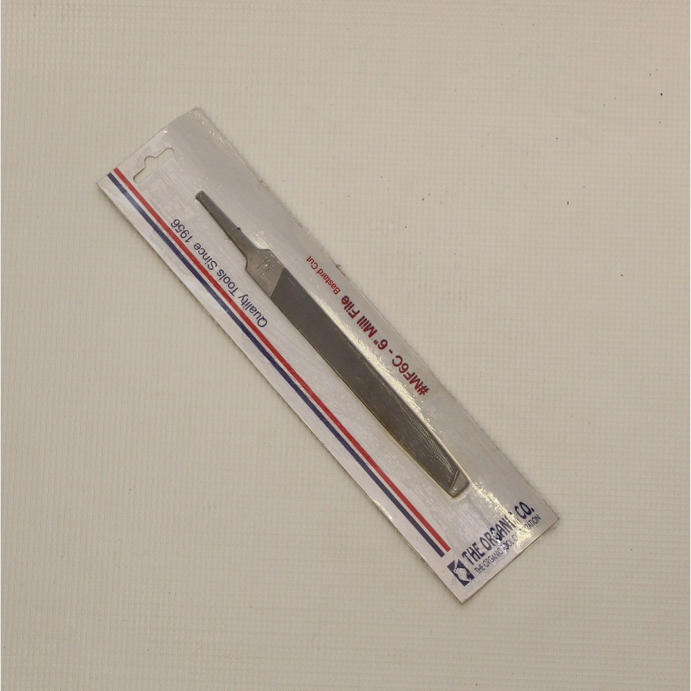 OTC 6'' MILL BASTARD FILE CARDED Organic Tool