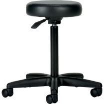 Offices to Go® File Buddy™ Swivel Stool 10" Lift Black