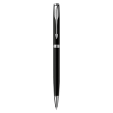 Parker Sonnet Slim Ballpoint Pen Black Lacquer & Chrome Trim Medium