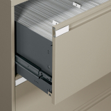 Global® Fileworks® 9300 Plus 2-Drawer Lateral File Cabinet Designer White