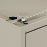 Global® Fileworks® 9300 Plus 2-Drawer Lateral File Cabinet Designer White