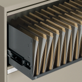 Global® Fileworks® 9300 Plus 2-Drawer Lateral File Cabinet Designer White