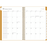 Cambridge® WorkStyle™ Focus Weekly/Monthly Planner 8-1/2" x 6" Bilingual Sunbaked Clay