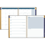 Cambridge® Stargazer Weekly/Monthly Planner 11" x 9" Bilingual Blue