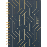 Cambridge® Hera Weekly/Monthly Planner 8-1/2" x 6" Bilingual Grey