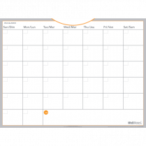 AT-A-GLANCE® WallMates™ Self-Adhesive Dry Erase Monthly Planner 18" x 24