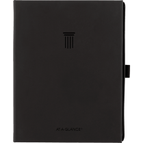 AT-A-GLANCE® Foundation Undated Weekly/Monthly Planner 8-1/2"x6-3/4" Black