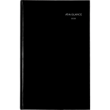 AT-A-GLANCE® Premiere Monthly Planner 11"x7-7/8" Bilingual Black
