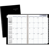 AT-A-GLANCE® Premiere Monthly Planner 11"x7-7/8" Bilingual Black