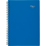 Mead® Tropical Weekly Poly Fashion Planner 5-7/8" x 8-1/4" Bilingual Assorted Blue
