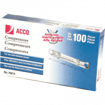 ACCO® Prong Fastener Compressor 2-3/4" 100/box