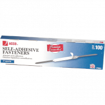 ACCO® Self-Adhesive Fasteners 2" 100/box