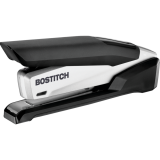 Bostitch® InPower™ Spring-Powered Antimicrobial Premium Desktop Stapler Full Strip 28 Sheet Black and Silver