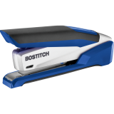 Bostitch InPower™ Spring-Powered Premium Desktop Stapler Full Strip 28 Sheet Blue and Silver
