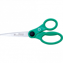 Westcott® KleenEarth® Antimicrobial Scissors Pointed 7" Green Handle