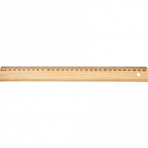 Westcott® Wooden Ruler 12" / 30cm