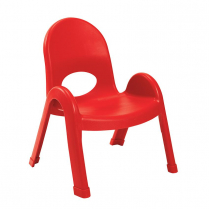 CHAIR STACKABLE 9" CANDY APPLE AB7709PR L4625-03