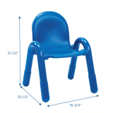 BASELINE Child Chair 11" Royal Blue