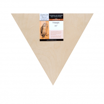 Apollon Gotrick Triangle Wood Panel 20"